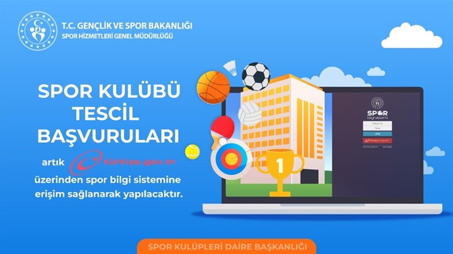 SPOR KULUBÜ TESCİLLERİ 