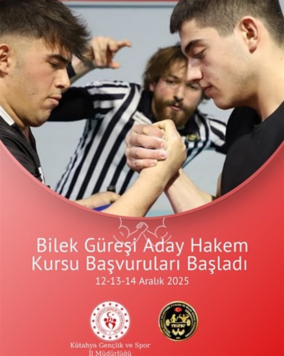 Bilek Güreşi Aday Hakem Kursu