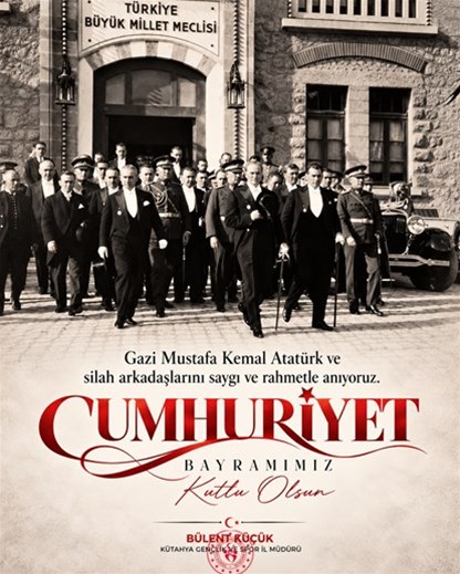 Cumhuriyetimizin 103. yıl dönümünü büyük bir gurur, coşku ve heyecanla kutluyoruz.